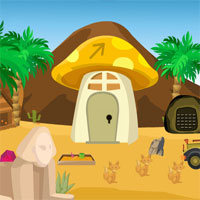 Free online html5 games - AVM Desert Egypt Pyramid Escape game 