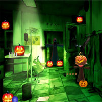 Free online html5 games - Top10NewGames Halloween Horror House Escape game 
