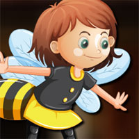 Free online html5 games - Avm Honey Bee Girl Escape game 