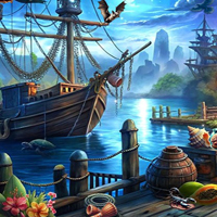 Free online html5 games - Skull Bay game - WowEscape 