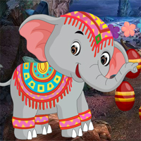 Free online html5 games - Games4King Temple Elephant Escape game 