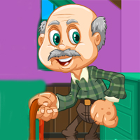 Free online html5 games - Grandpa Denture Rescue Escape game 