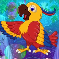 Free online html5 games - G4K Red Parrot Escape game 