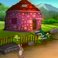 Free online html5 games - Games4Escape Ancient Forest Donkey Rescue game 