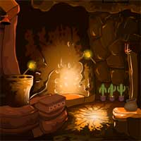 Free online html5 games - Haunted Clay House Escape MirchiGames game 