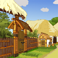 Free online html5 games - Escape From Green Village game 