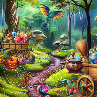 Free online html5 games - Witchwood whispers game 