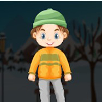 Free online html5 games - G2J Winter Cute Boy Escape game 