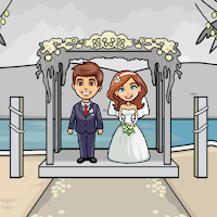 Free online html5 games - G2J Rescue The Bride game 