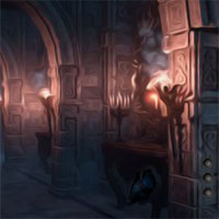 Free online html5 games - Gothic Room Fun Escape game 