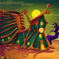 Free online html5 games - EnaGames The Circle 2-Bone Villa Escape game - WowEscape 