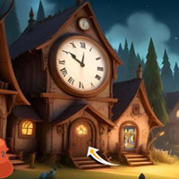 Free online html5 escape games - 365 Clock Village Escape