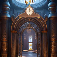 Free online html5 escape games - Clock Palace Escape