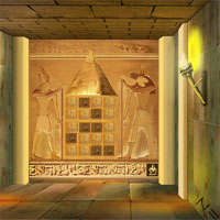 Free online html5 games - Pyramid Treasure Escape game 