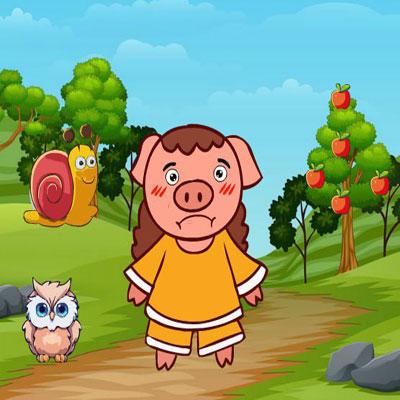 Free online html5 escape games - G2R Help To Find Piggy Spouse