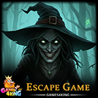 Free online html5 escape games - Darkwood Witch Escape Game