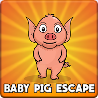 Free online html5 games - G2J Cute Baby Pig Escape  game 