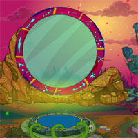 Free online html5 games - Ena The Circle 2 Heaven City Escape game 