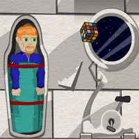 Free online html5 games - Panic In Space game 