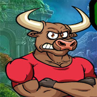 Free online html5 games - G4K Bull Man Rescue Escape  game 