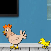 Free online html5 games - 8b Rescue Cute Chick Gift game - WowEscape 