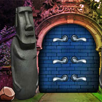Free online html5 games - Temple Garden Escape game 