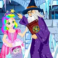 Free online html5 games - Princess Juliet Castle Escape 3 – Frozen Castle game 