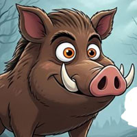 Free online html5 escape games - Serene Pig Escape