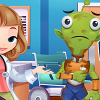 Free online html5 games - Hospital Alien Emergency game 