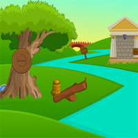 Free online html5 games - White Bunny Escape game 