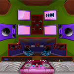 Free online html5 games - Alan White DJ Studio Escape game 