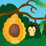 Free online html5 games - Sweet Bee Escape game 