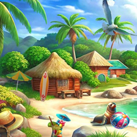 Free online html5 games - Riddles in a Bottle game 