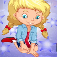 Free online html5 games - Games4King Overjoyed Girl Escape game 