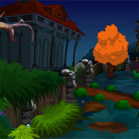 Free online html5 games - Halloween Jack-O-Lantern Escape game 