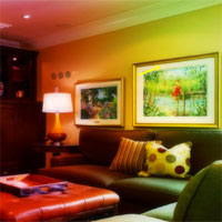 Free online html5 games - Pretentious Living House Escape TheEscapeGames game 