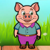 Free online html5 games - 8B Piglet Escape Adventure game 