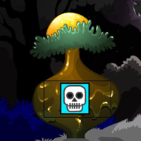 Free online html5 games - G2M Green Monster Forest Escape game 