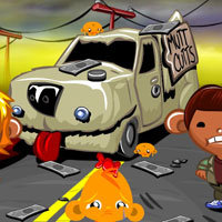 Free online html5 games - Monkey Go Happy Stage 832 game 