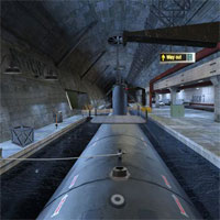 Free online html5 games - 5n Can You Escape Submarine Dock game 
