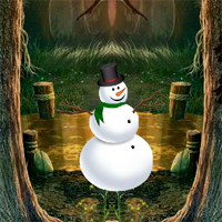 Free online html5 games - 8BGames Christmas Penguin Escape game 