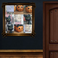Free online html5 games - Amgel Halloween Room Escape 24 game 