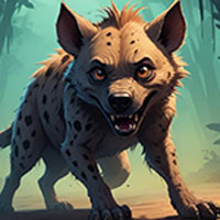 Free online html5 games - Tricky Hyena Rescue Game game 