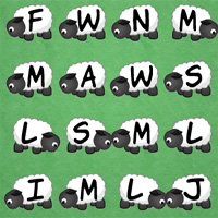 Free online html5 games - Word Herd game 