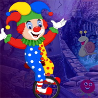 Free online html5 games - Games4King Cycling Clown Escape game 