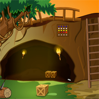 Free online html5 games - Cave Red Diamond Escape game 