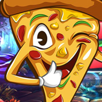 Free online html5 games - G4K Gleeful Pizza Escape game 