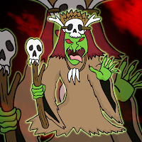 Free online html5 games - FG Evil Shaman Escape game - WowEscape 