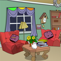 Free online html5 games - Games2Jolly  Escape From Cartoon Room game 