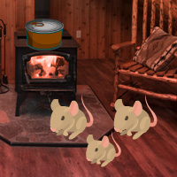 Free online html5 games - Wood Mouse House Escape game 